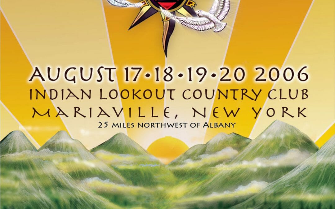 Gathering of the Vibes 2006 Print Flyer